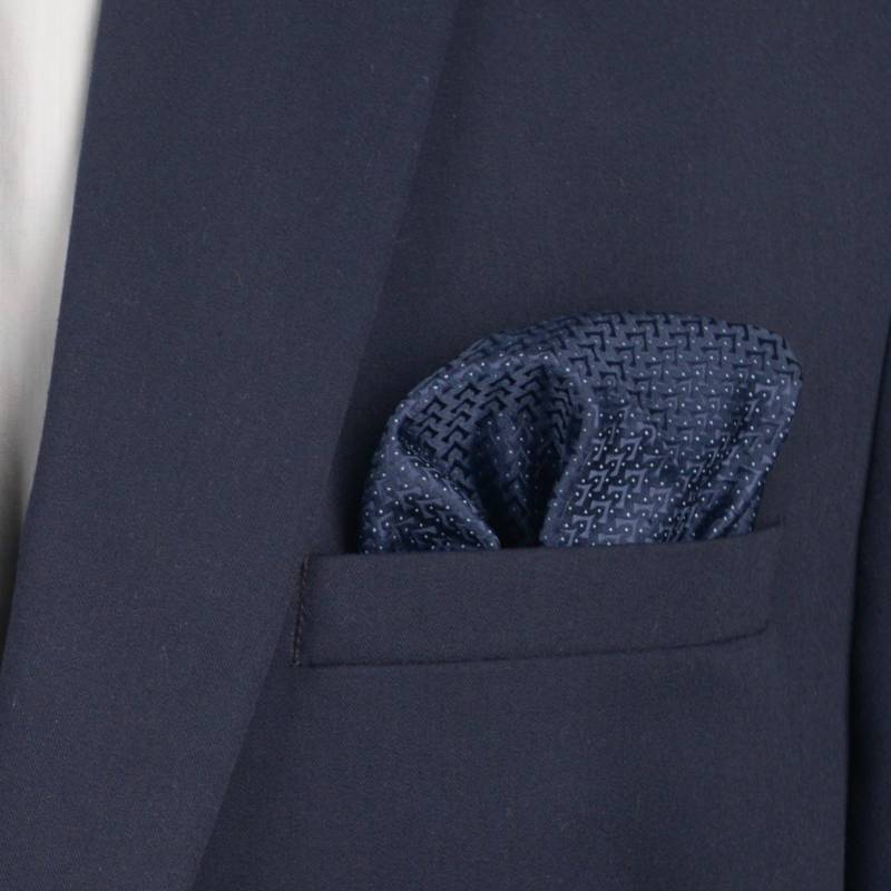 Галстук с платком 0574