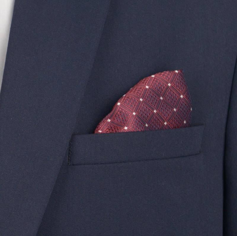 Галстук с платком 0527