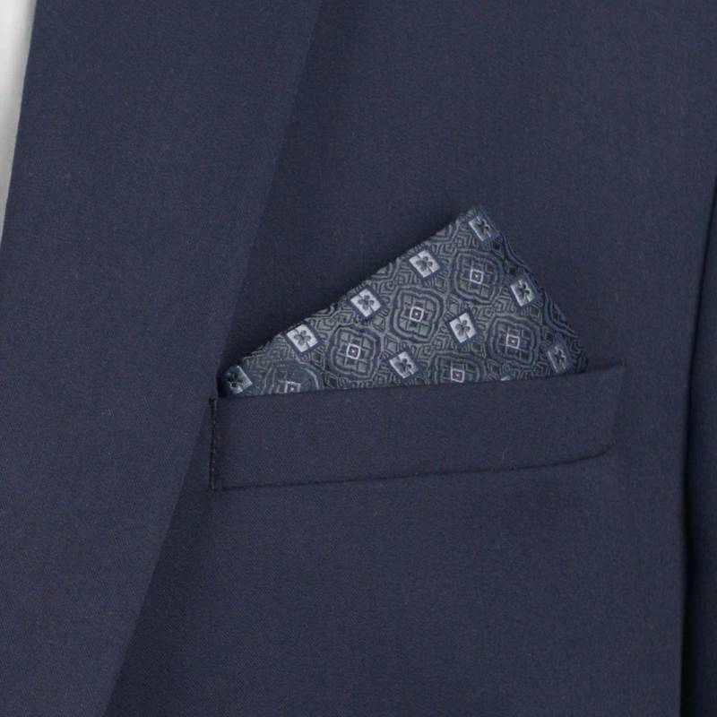 Галстук с платком 0542